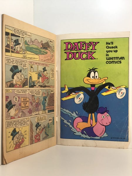 WALT DISNEY UNCLE SCROOGE: The Search for Spacifica 1981 Carousel 4