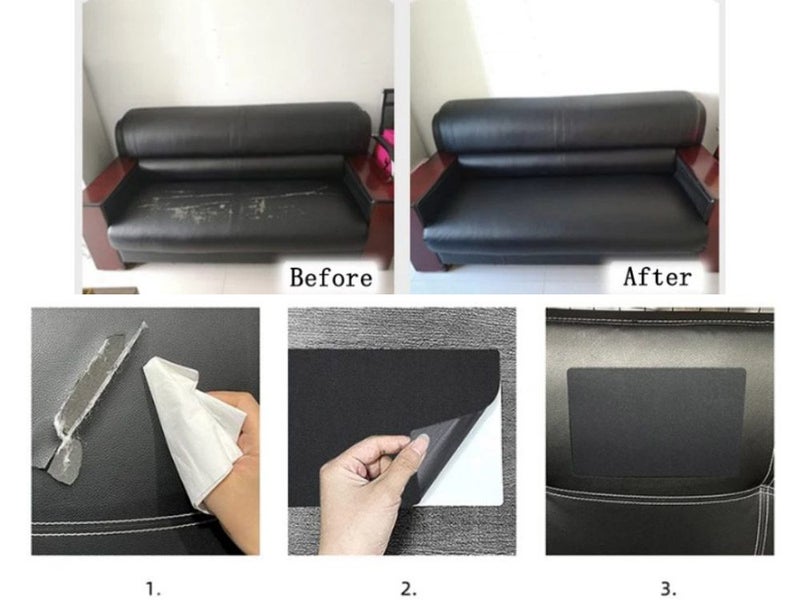 Leather Repair Patch Sticker 5PCS Self Adhesive Carousel 12