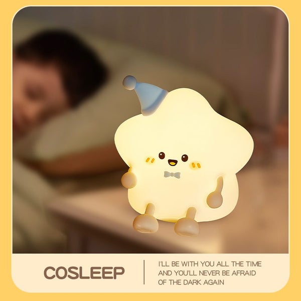 Star Silicone Lamp, Color Can Charge. Carousel 12