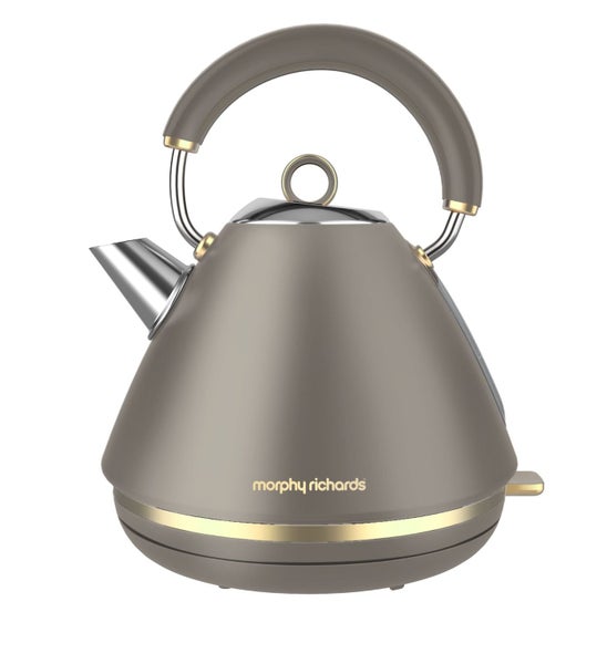 Morphy Richards Ascend Soft Gold Kettle Mushroom Grey MRAK5MG Carousel 1
