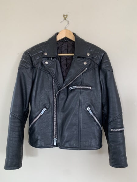 Genuine Leather Biker's Jacket - Made in NZ Carousel 1