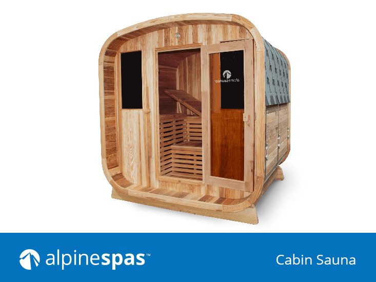 OUTDOOR CABIN SAUNA - ALPINE SPAS Carousel 1