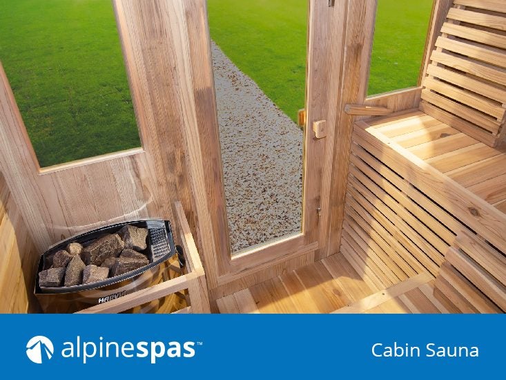 OUTDOOR CABIN SAUNA - ALPINE SPAS62863870016257113