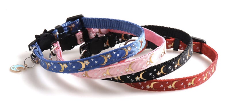 Cat Collar - Moon & Stars Carousel 1
