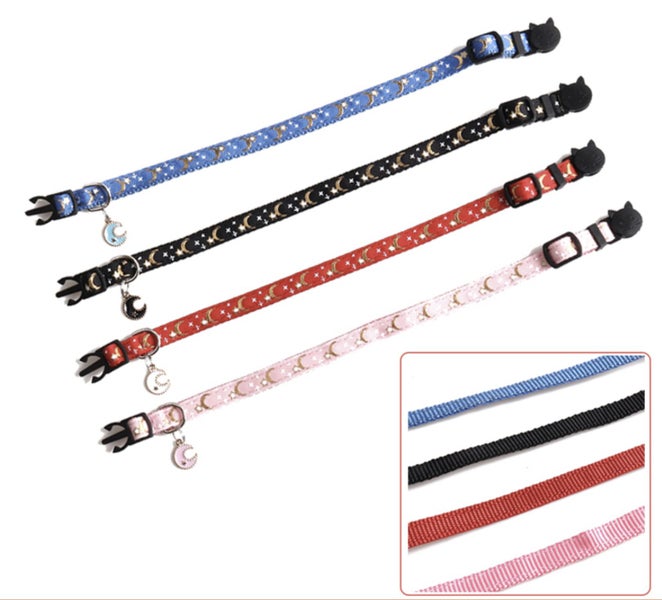 Cat Collar - Moon & Stars Carousel 2