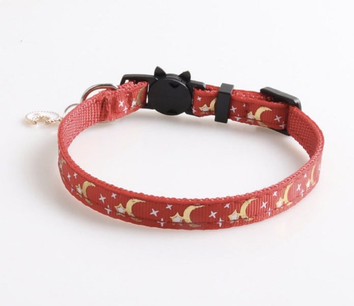 Cat Collar - Moon & Stars Carousel 9