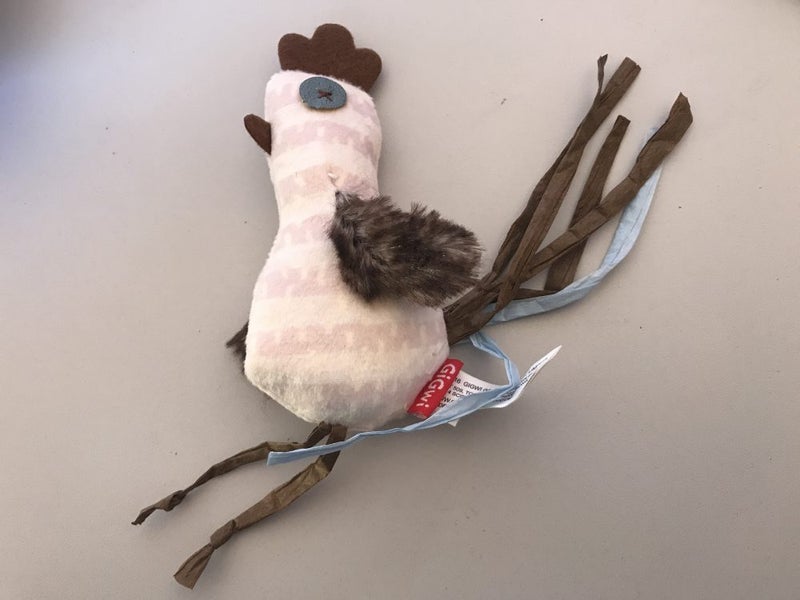 Cat Toy - Duck, Chick or Rabbit - you choose. Carousel 3