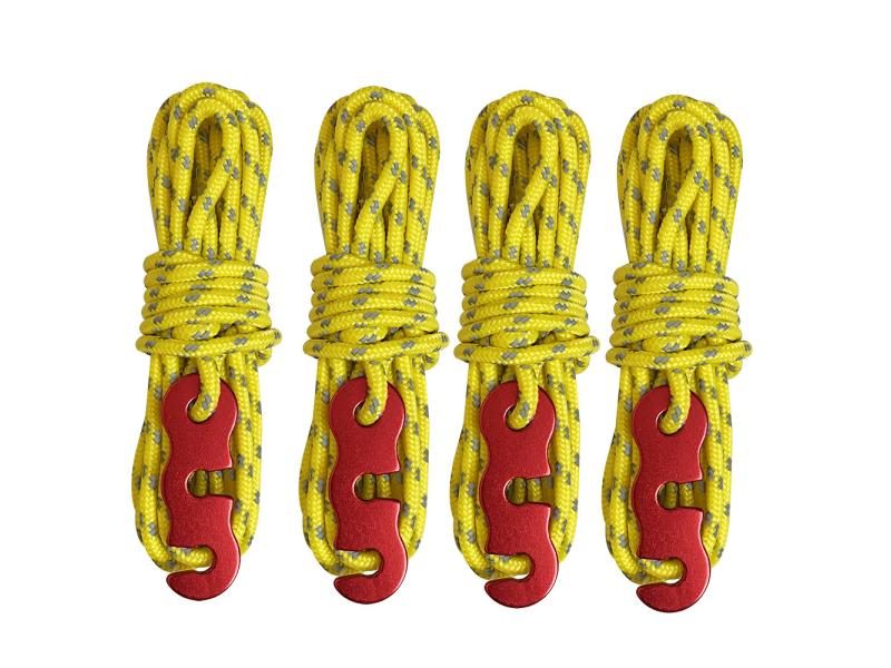 4 Outdoor Tent Ropes Reflective Ropes Canopy Ropes Reinforced Windproof Ropes Carousel 1