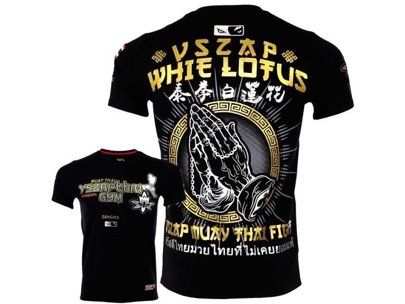 VSZAP Fighting Thailand Muay Thai Lotus Shirts Muay MMA Fight Short Sleeved Carousel 1