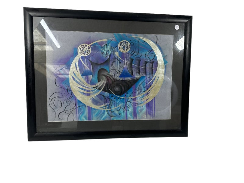 Framed Abstract Pastel Picture (18777)629944649381141117