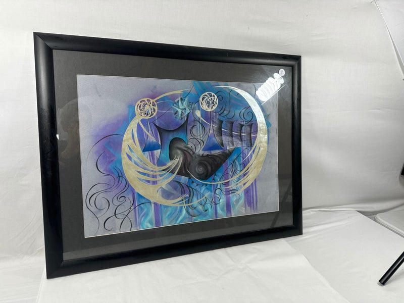 Framed Abstract Pastel Picture (18777)62994464938114111