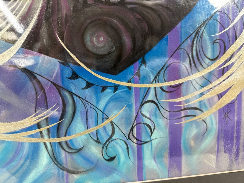 Framed Abstract Pastel Picture (18777)62994464938114114