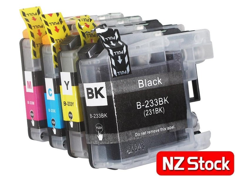 Compatible Brother LC233 Ink Cartridge full set NZ Clearance Carousel 2