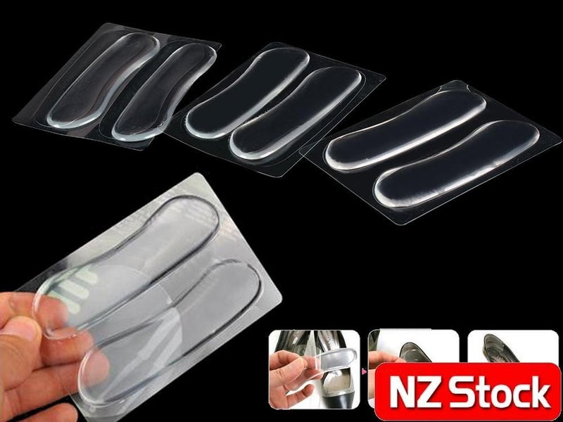 Gel Heel Pads Anti-Slip Heel Grips Liner 6pcs Carousel 2