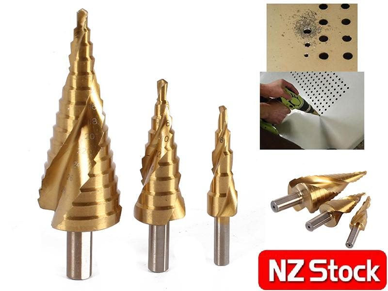 PTN NEW Step Drill Bits Set Sale Sale Sale Carousel 1