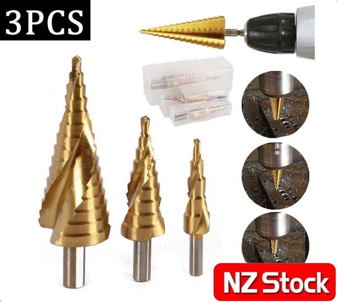 PTN NEW Step Drill Bits Set Sale Sale Sale Carousel 6