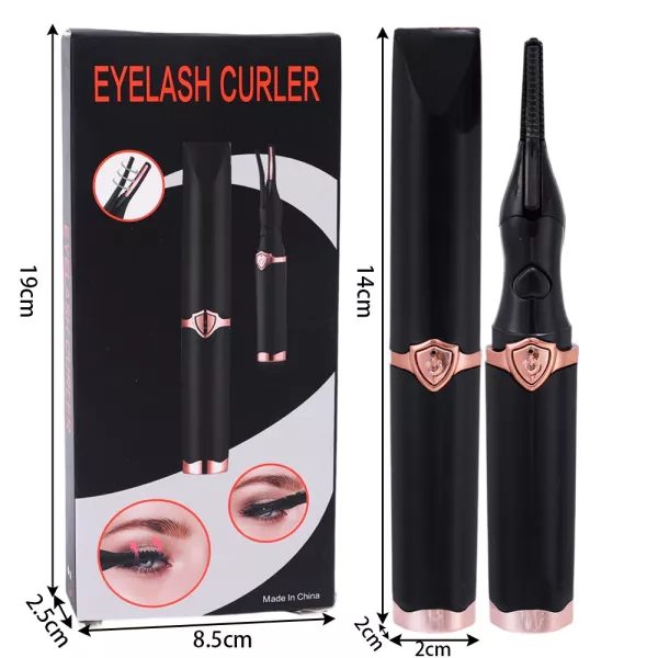 Electric Eyelash Curler USB Rechargeable Temperature Heated Eyelashes Long Carousel 1