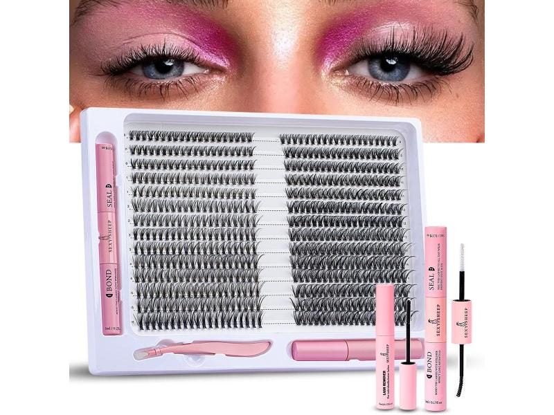 560pcs Diy Lash Extension Kit Cluster Individual Lashes With Bond Seal Glue Carousel 2