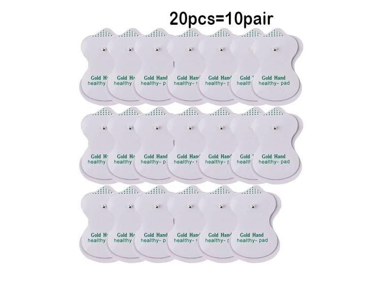 10/20Pcs Tens Electrode Pads Gel Self Adhesive Replacement For EMS Muscle Carousel 1
