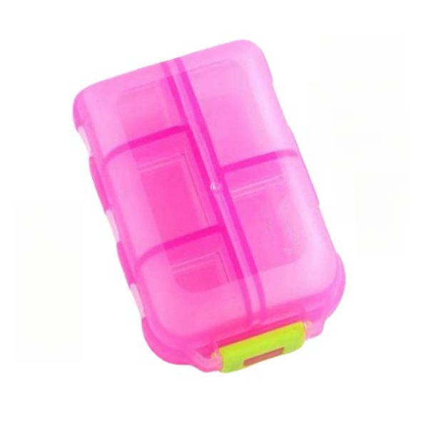 Tcare Travel Pill Organizer Moisture Proof Pills Box For Pocket Purse Daily Carousel 1