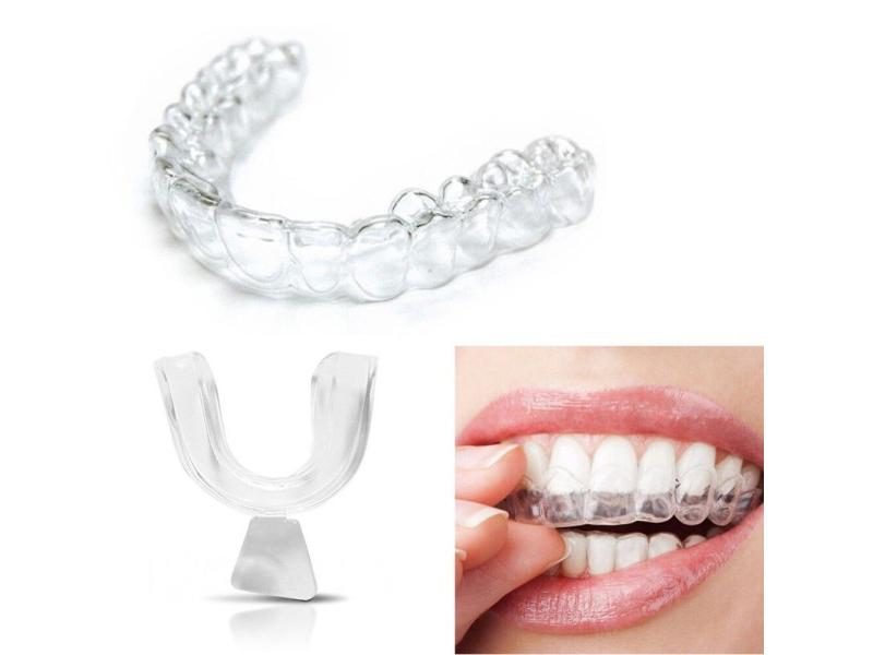 4PCS Anti Snoring Mouth Guard Night Guard Gum Shield Mouth Tray Grinding Carousel 1