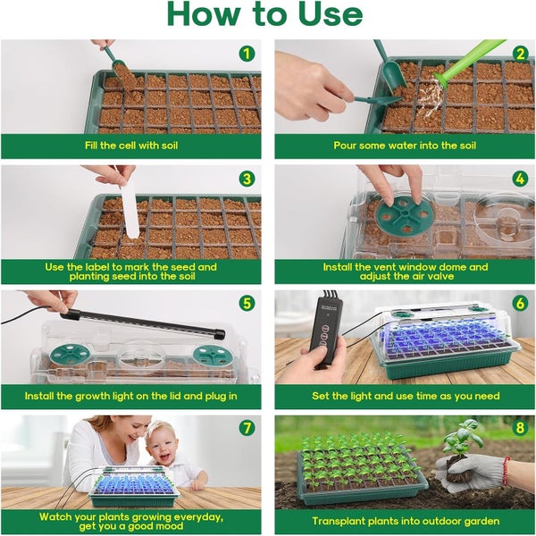 NEW Seed Starter Trays Sale Sale Carousel 8