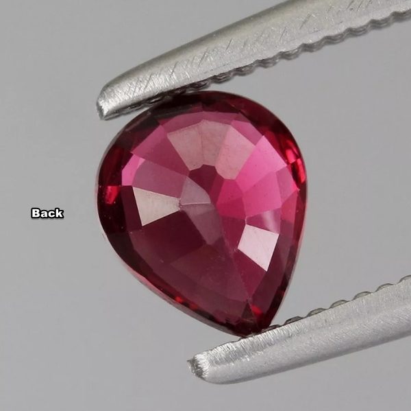 $1RE 0.31CT SPLENDID PEAR CUT 100% NATURAL VIVID RED SPINEL Carousel 2