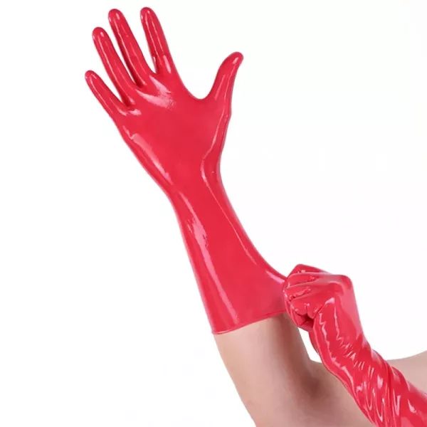 Fetish Latex Gloves Rubber Catsuits For Men Fetish Wear Gloves Fetish Socks Men Carousel 2