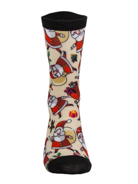 Clearance Sell - Digital Printing Xmas gift socks Carousel 6