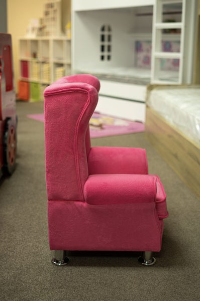 Windmill Kids Furniture - Pink Princess Wing Chair Carousel 2