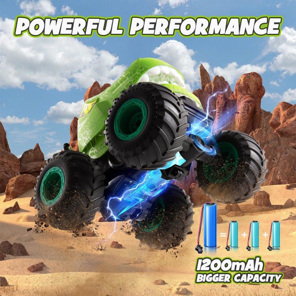 2.4GHz Remote Control Monster Stunt Truck Carousel 9