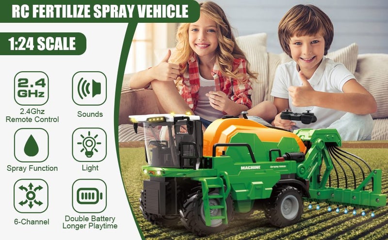 Remote Control Tractor Farm Toy Carousel 1