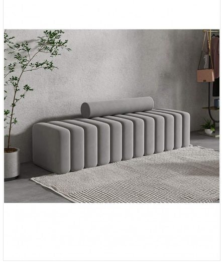 Esai Bench Seat W120 Or W150 - Ivory white Boucle *25% OFF Carousel 8
