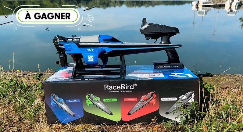 Joysway E1 Racebird Lite Hydrofoil R/C Boat RTR Complete **NEW IN BOX** Carousel 2