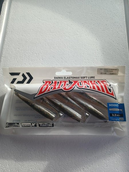 Daiwa Bait Junkie 3.2" Minnow Copper Flash Carousel 1