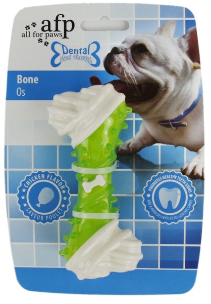 DOG TOY - AFP DENTAL CHEW BONE - GREEN Carousel 1