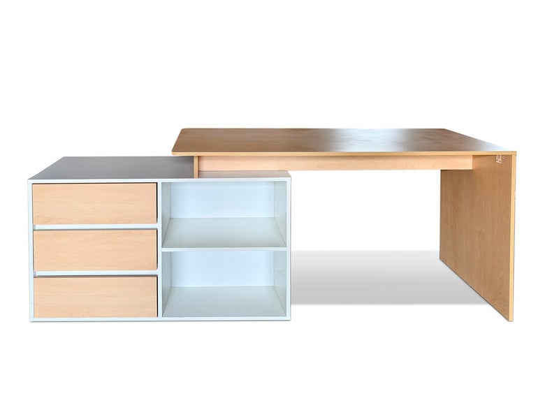 Kasper Corner Desks with Drawers Carousel 2