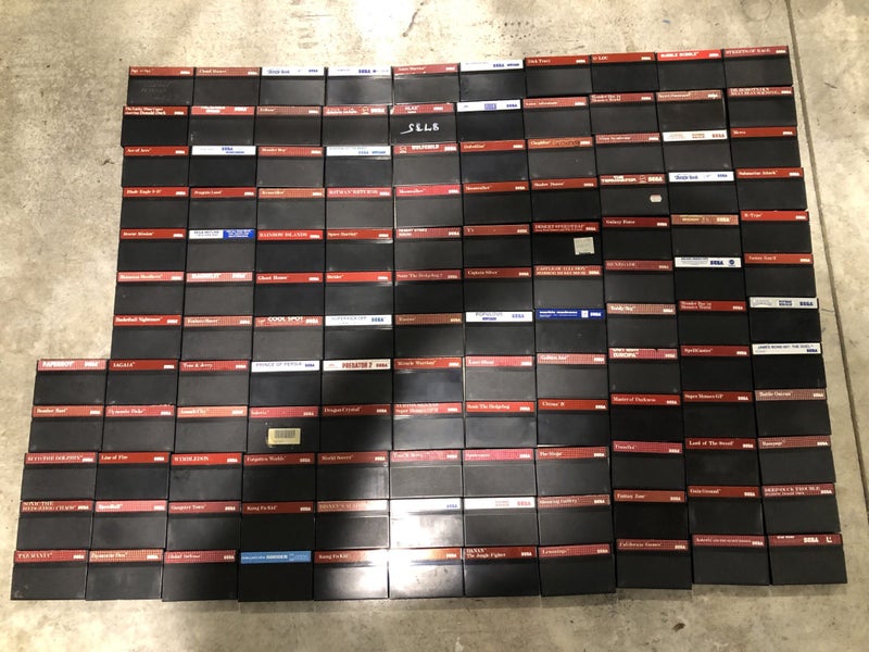 Sega Master System Games - Mega Collection Carousel 1