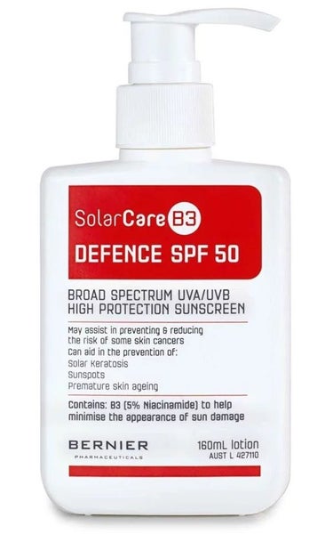 Solarcare B3 Defence SPF50 160ml Carousel 1