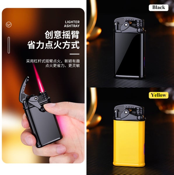 OB906-2 Mechanism Windproof Jet Lighter Carousel 1