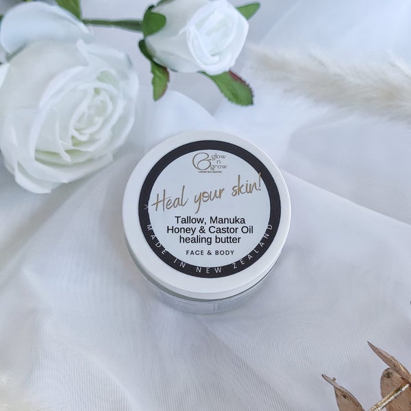 Tallow, Manuka Honey and Castor Oil Healing Butter - 50ml62939540413569112