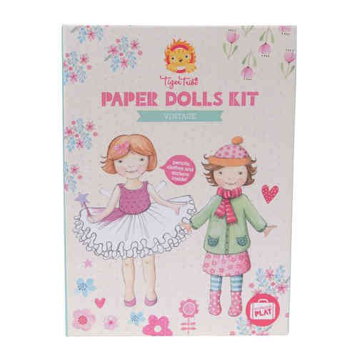Tiger Tribe Piccolo Paper Dolls Kit Carousel 1