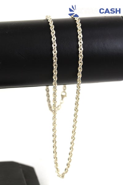 Stirling Silver (925) Curb Chain - 520mm Carousel 1