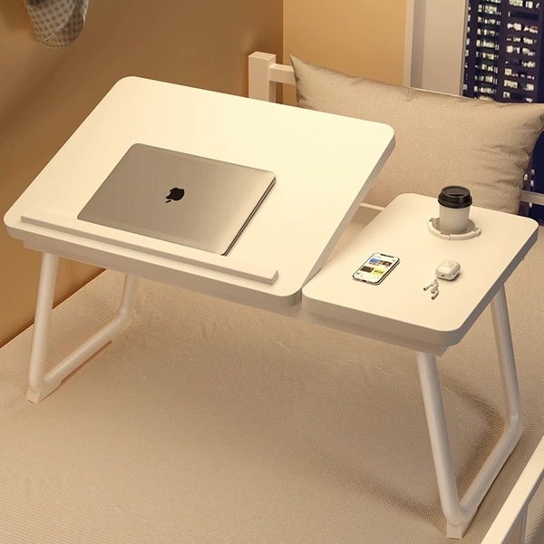 Multi-Functional Folding Laptop Desk With Cup Holder and Non-Slip Strip Carousel 1