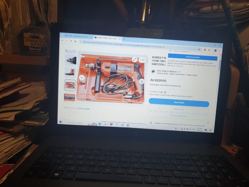Ramset Dyna Drill 316 Impact Drill 701W Carousel 18