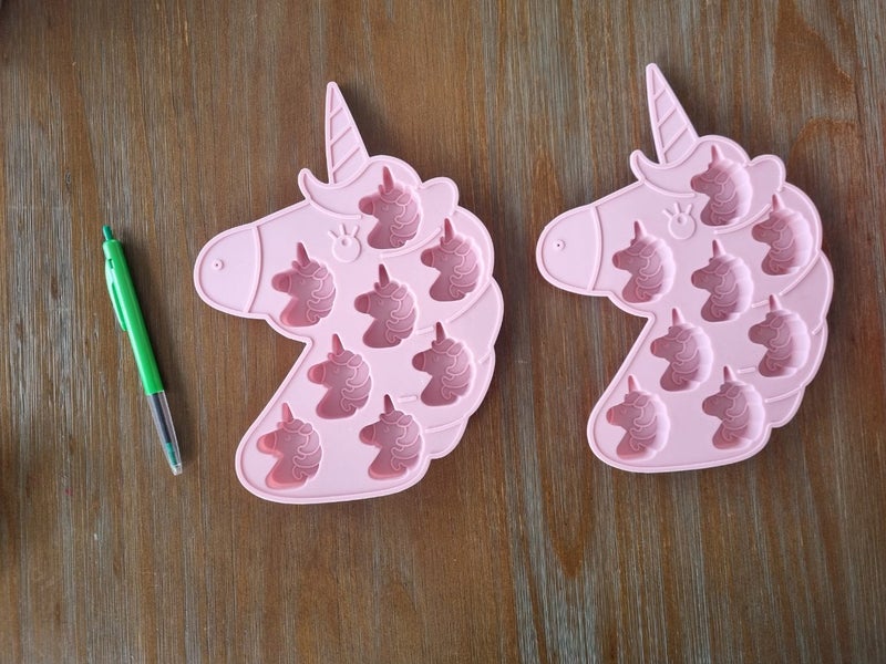 Unicorn silicon mould x2 - used for crafts Carousel 1