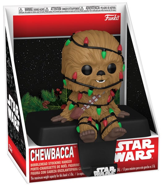 Star Wars: Chewbacca - Pop! Edge-Sitter Stocking Hanger Carousel 2