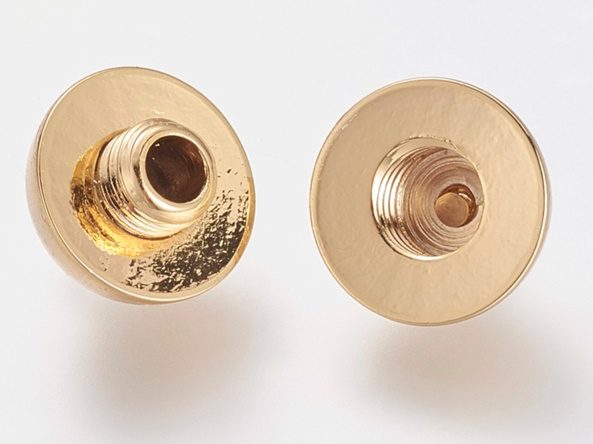 A GOLD SCREW CLASP Carousel 2
