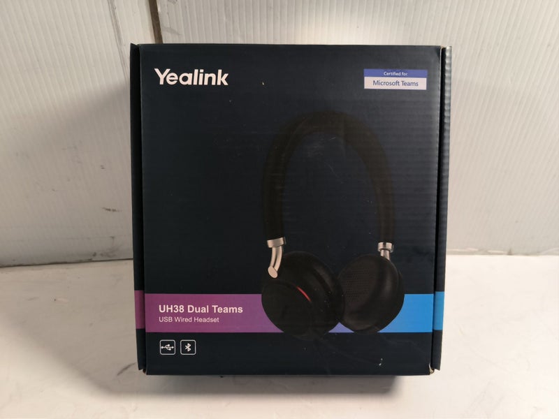 YEALINKS MICROSOFT TEAMS CERTIFIED HEADSET UH38 #B21122029-1 Carousel 1