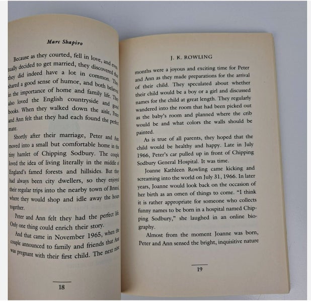 Harry Potter, Joanne Rowling, The Wizard Behind Harry Potter, Biography.64606103485569114